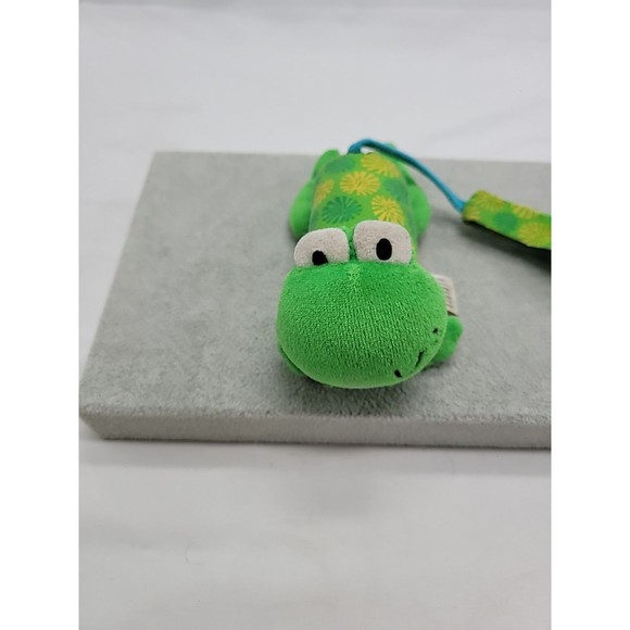 Infantino Blue Box 2020 Green Frog Hanging  Wrist Toy Rattle Baby Toddler Toy 6” - Picture 1 of 14